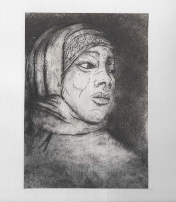 Woman Orginal Etching